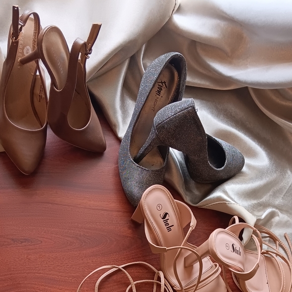 I'm selling three different pairs of Heels - Picture 2 of 3